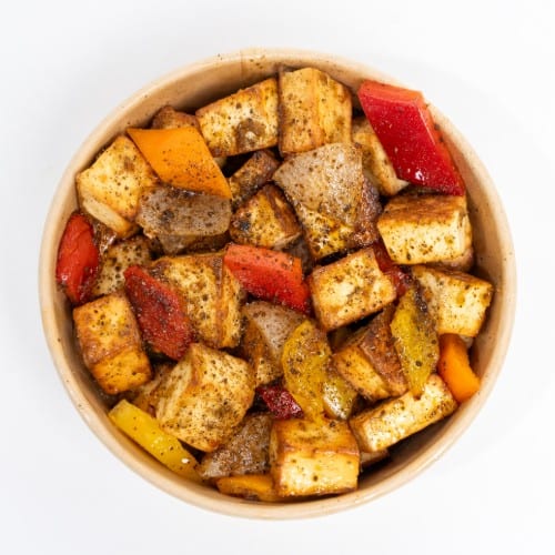 Grilled Pepper Paneer.