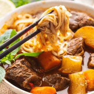Beef Stew with Egg Noodles / Mỹ Bò Kho
