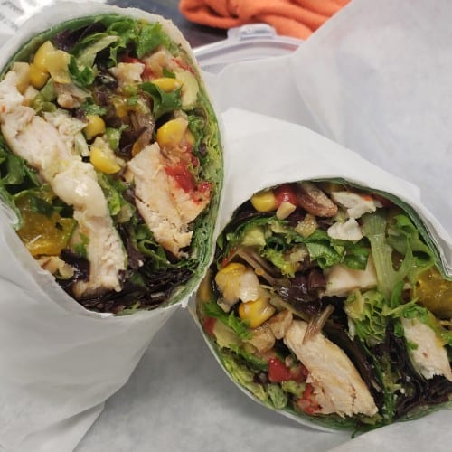 Memphis BBQ Chicken Wrap.