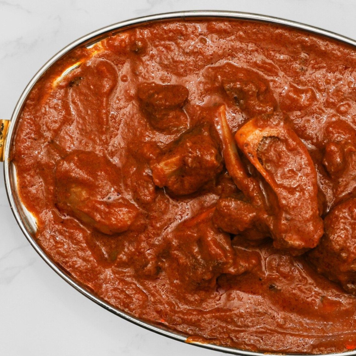 Goat Tikka Masala.