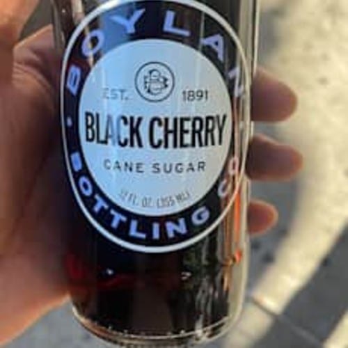Black Cherry  (Cane Sugar).