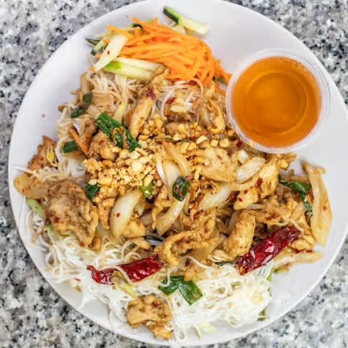 Stir Fried Chicken with Lemongrass.