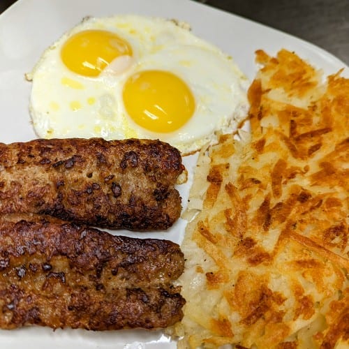 Pork & Eggs.