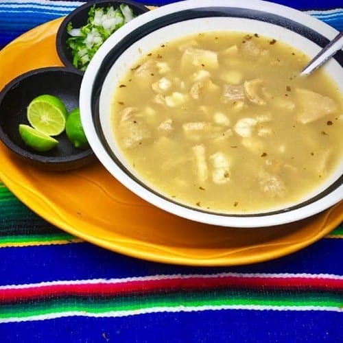 White Menudo Soup.