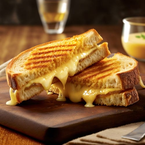 Grilled Swiss Sandwich.