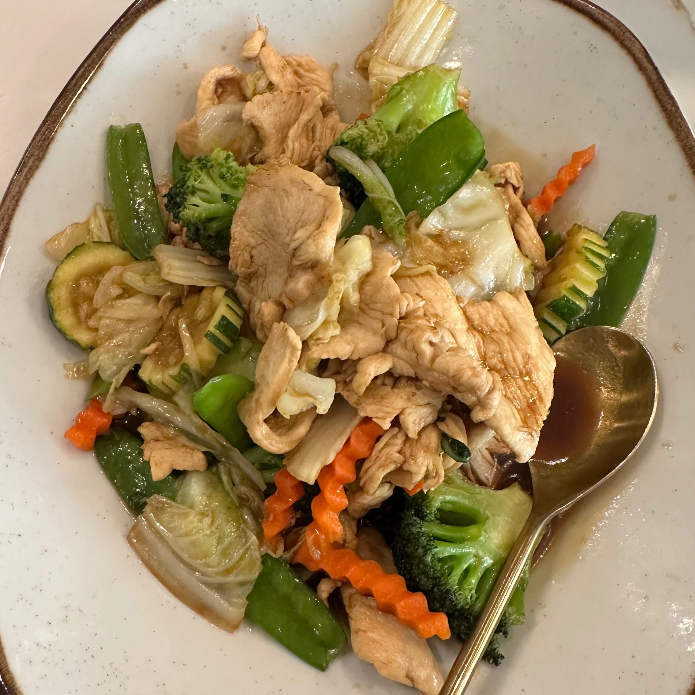 Stir Fried Mixed Vegetables.