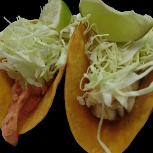 Pacific Halibut Tacos.