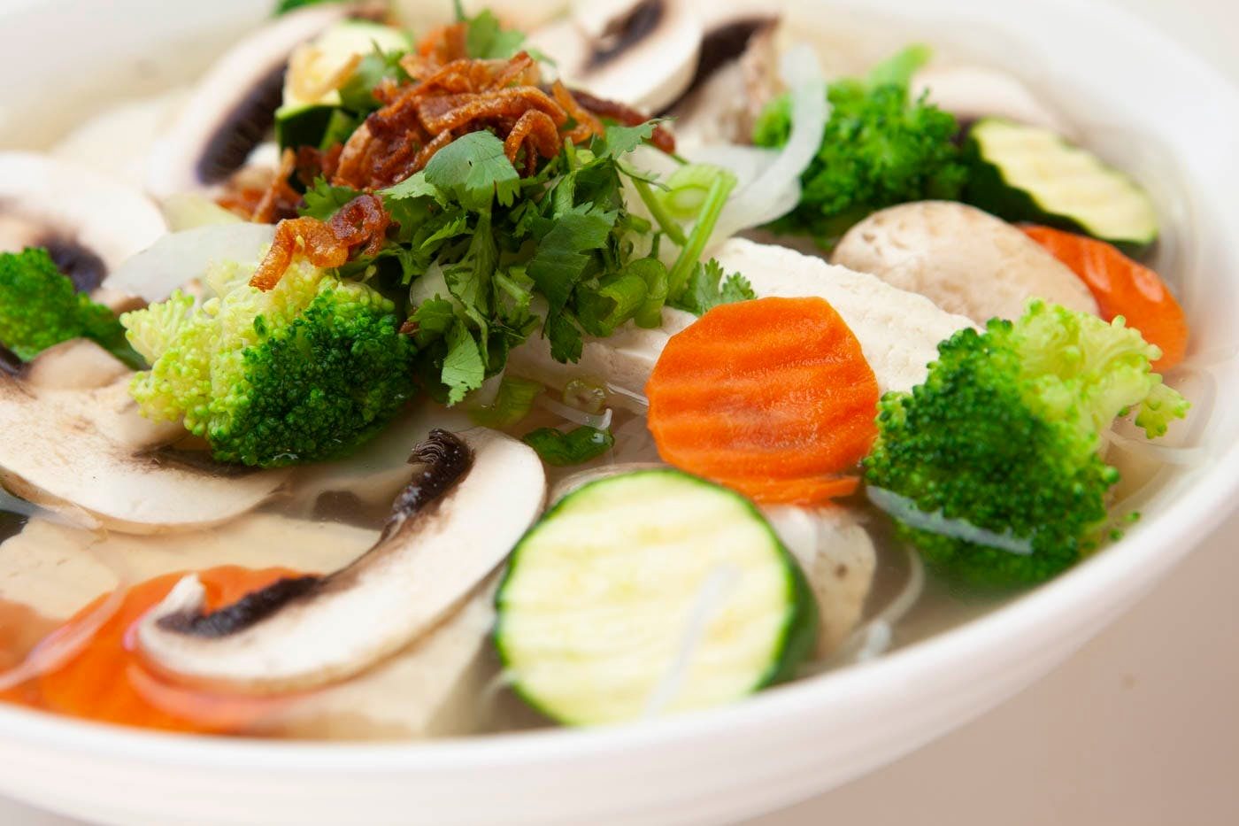 Vegetable Pho (Vegan).