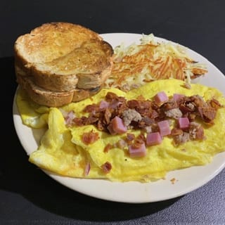 Meatlover's Omelet
