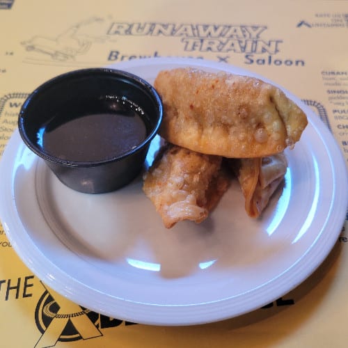 Crispy Chicken Potstickers.