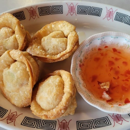 Crab Rangoon.