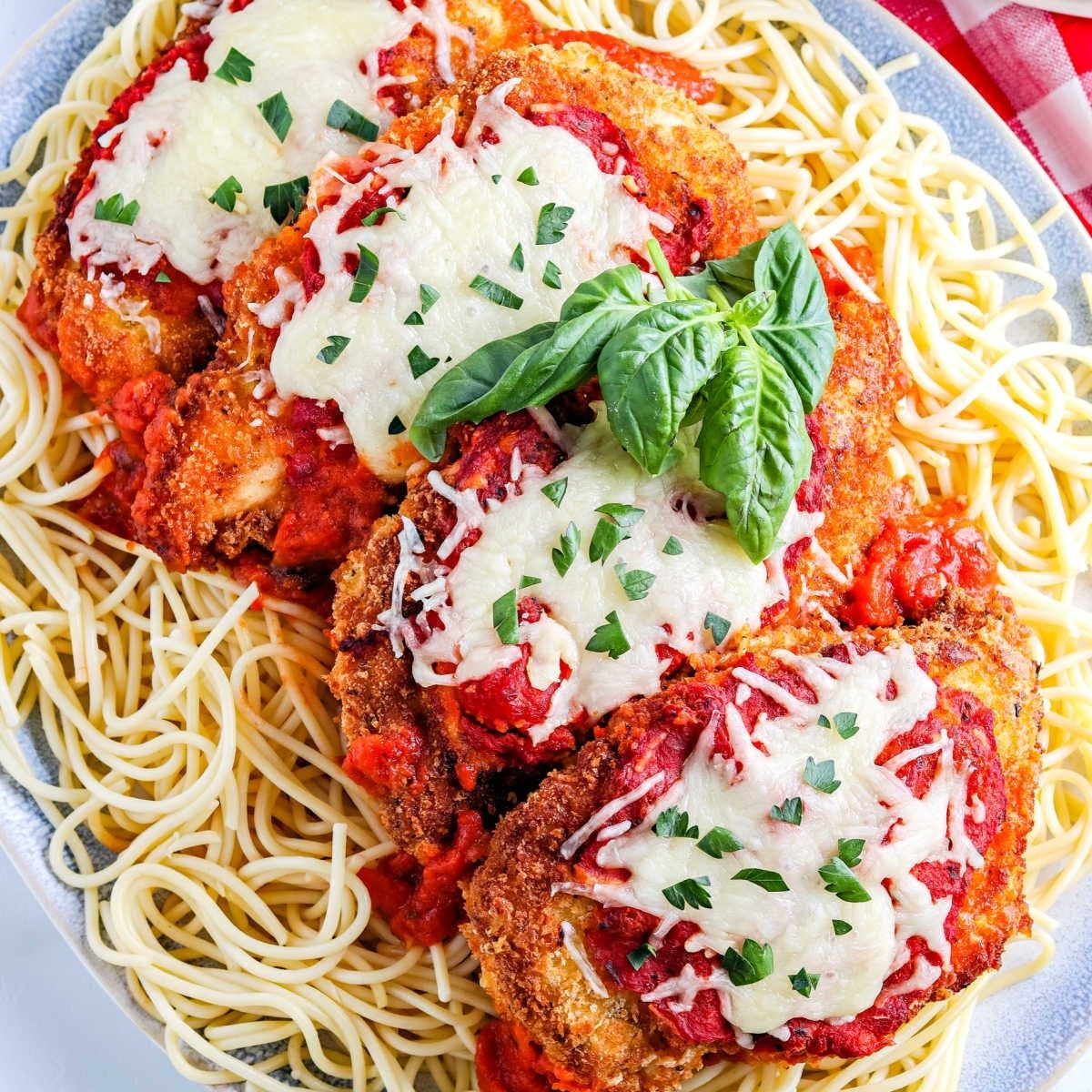 Chicken Parmigiana.