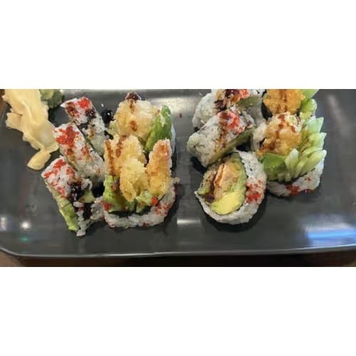 Salmon Tempura Roll.