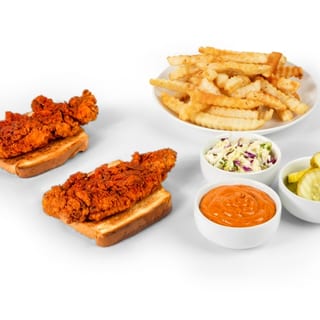 Tenders, Slaw & Fries