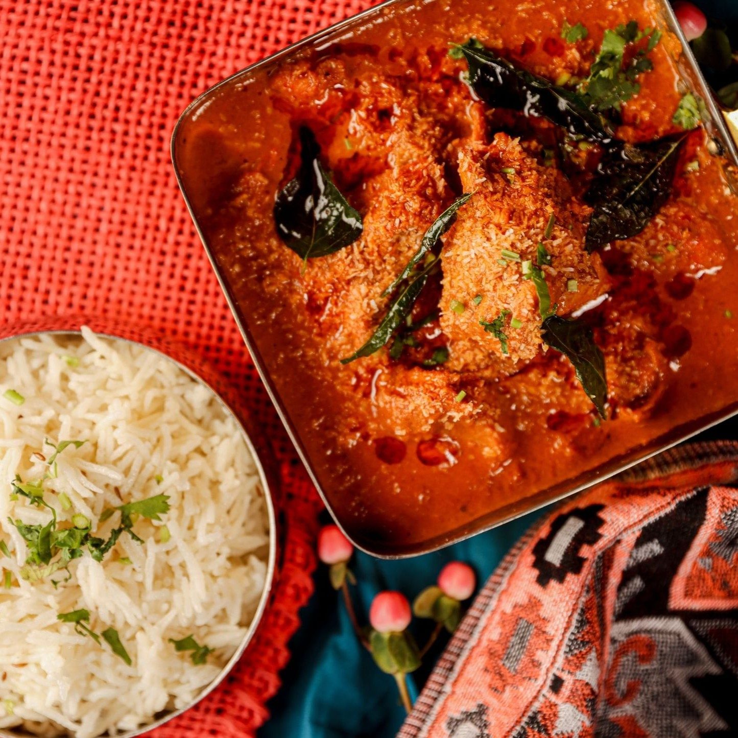 Chicken Chettinad Curry.