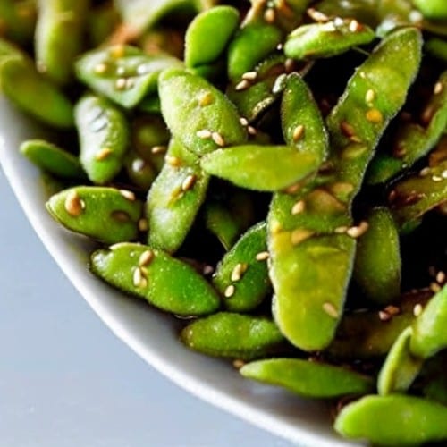 Garlic Edamame.