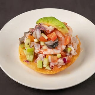 Camaron Cocido Tostada