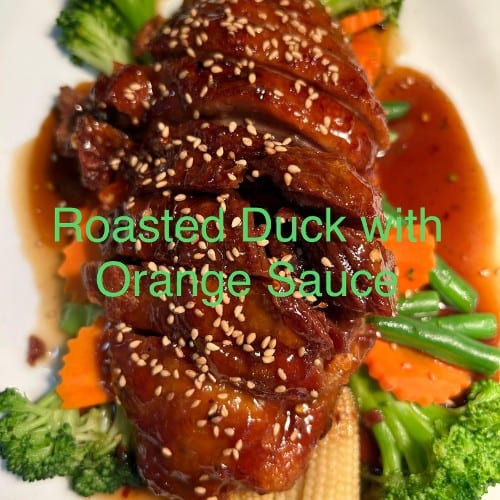 Roasted Duck Stir Fry.