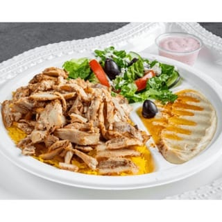 Chicken Shawarma Plate