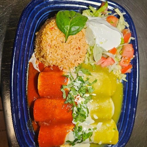 Enchiladas Aztecas.