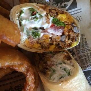 Vegetarian Black Bean Wrap