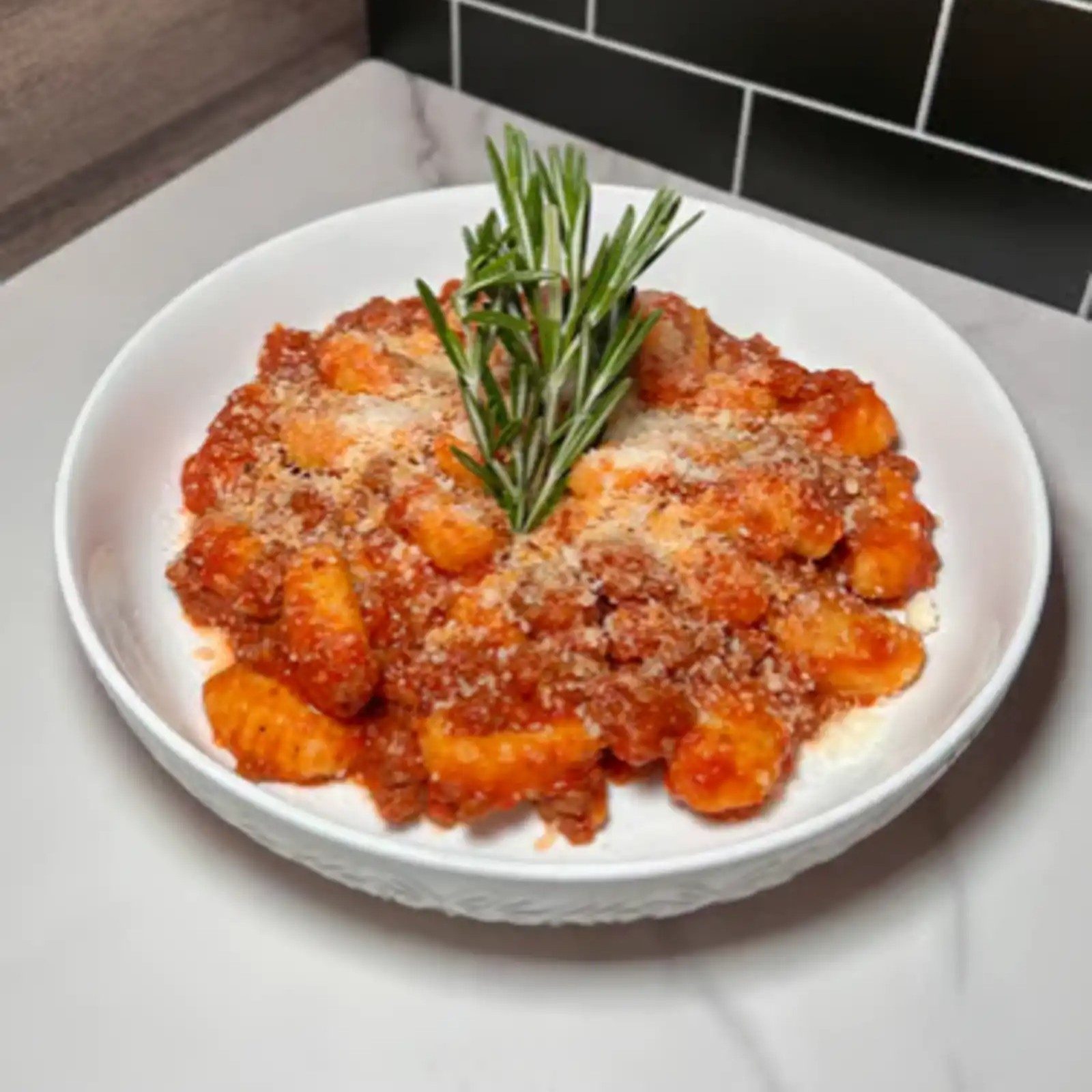 Gnocchi Bolognese.