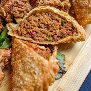 Empanadas (2) with Fries