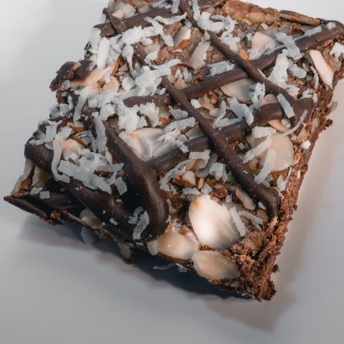 Rockey Road Brownie.