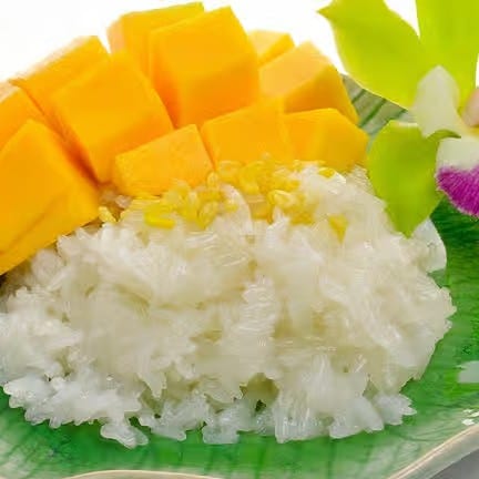 D2. Sticky Rice with Mango / ข้าวเหนียวมะม่วง.