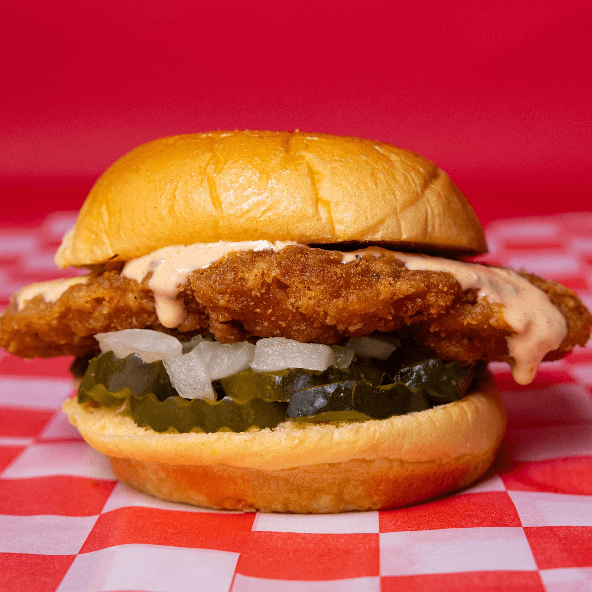 Hot Chicken Sandwich.