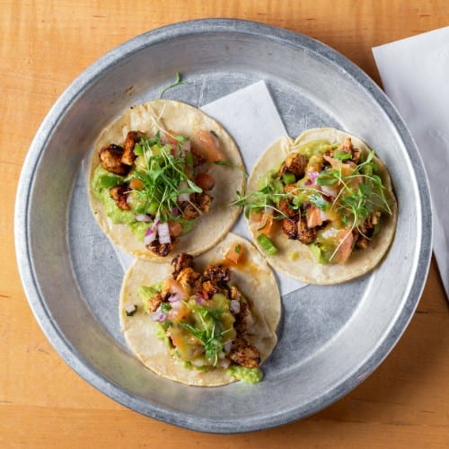 Blackened Chicken Taco.