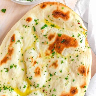 Butter Cilantro Naan