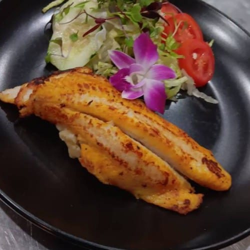 Filete De Pescado a La Plancha.