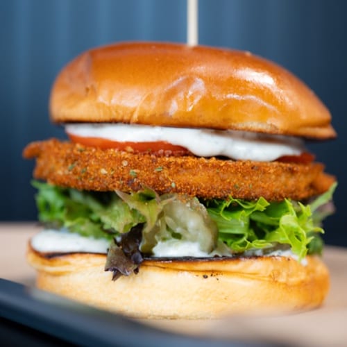 Cajun Chick'n Sandwich.