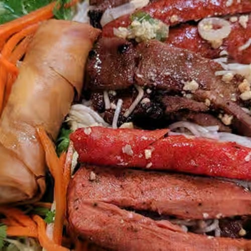 46. Dollar's Special Vermicelli Noodle Bowl Combination (Bun DB).