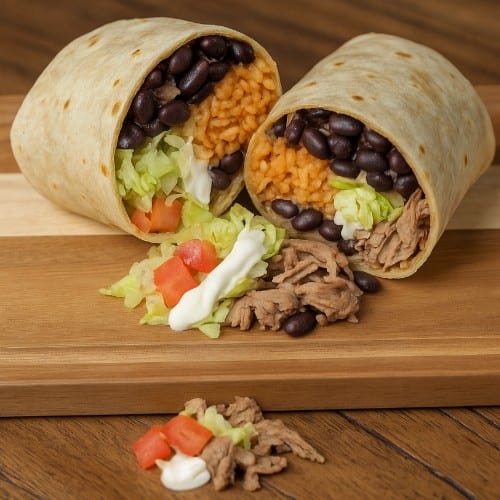 Carnitas Burrito (Pork).