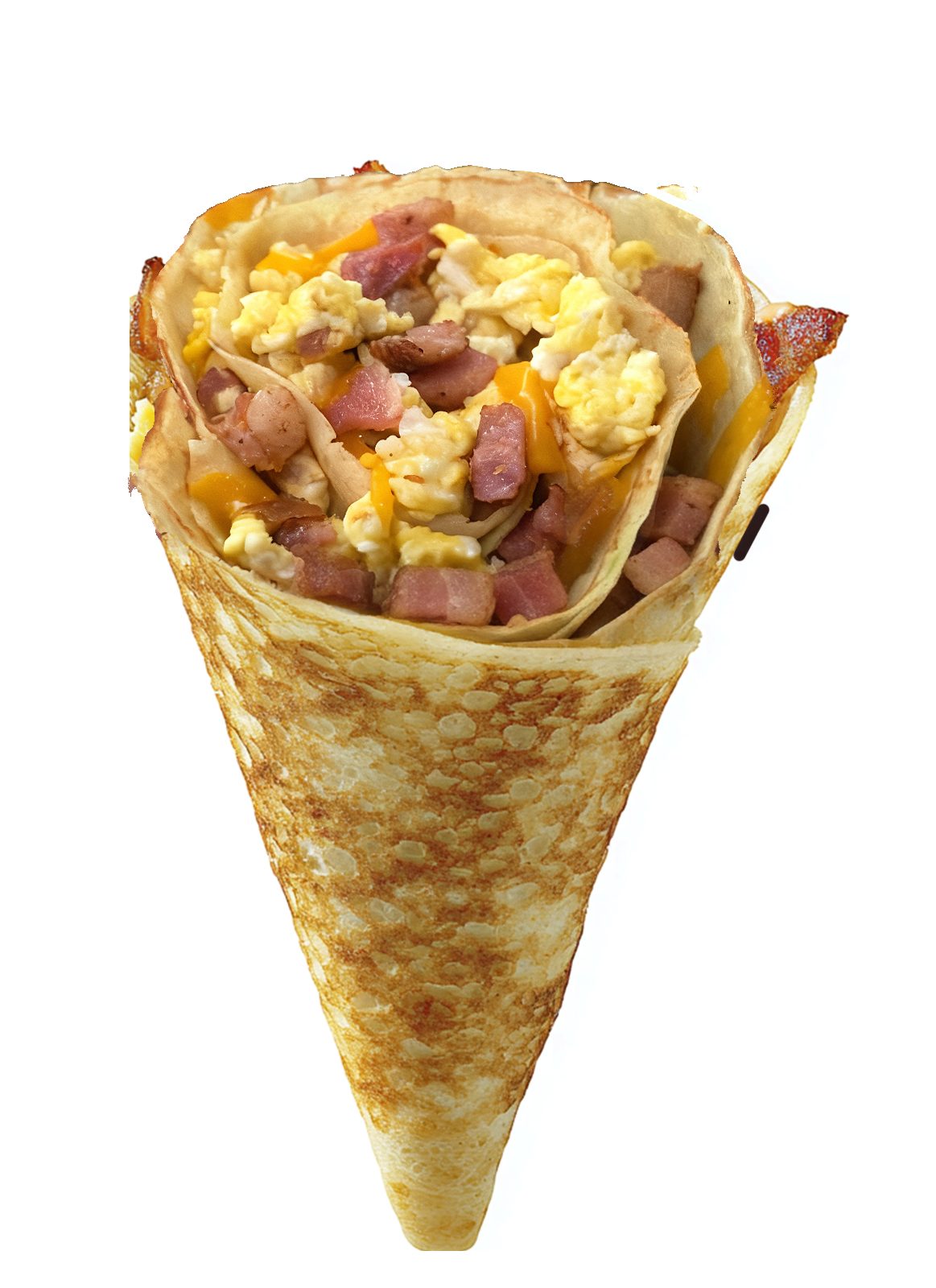 Bacon & Egg & Cheese Crêpe.