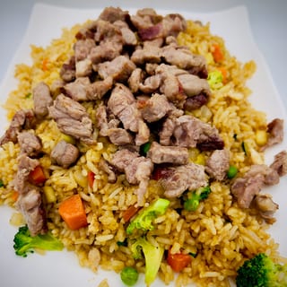 Steak fried rice