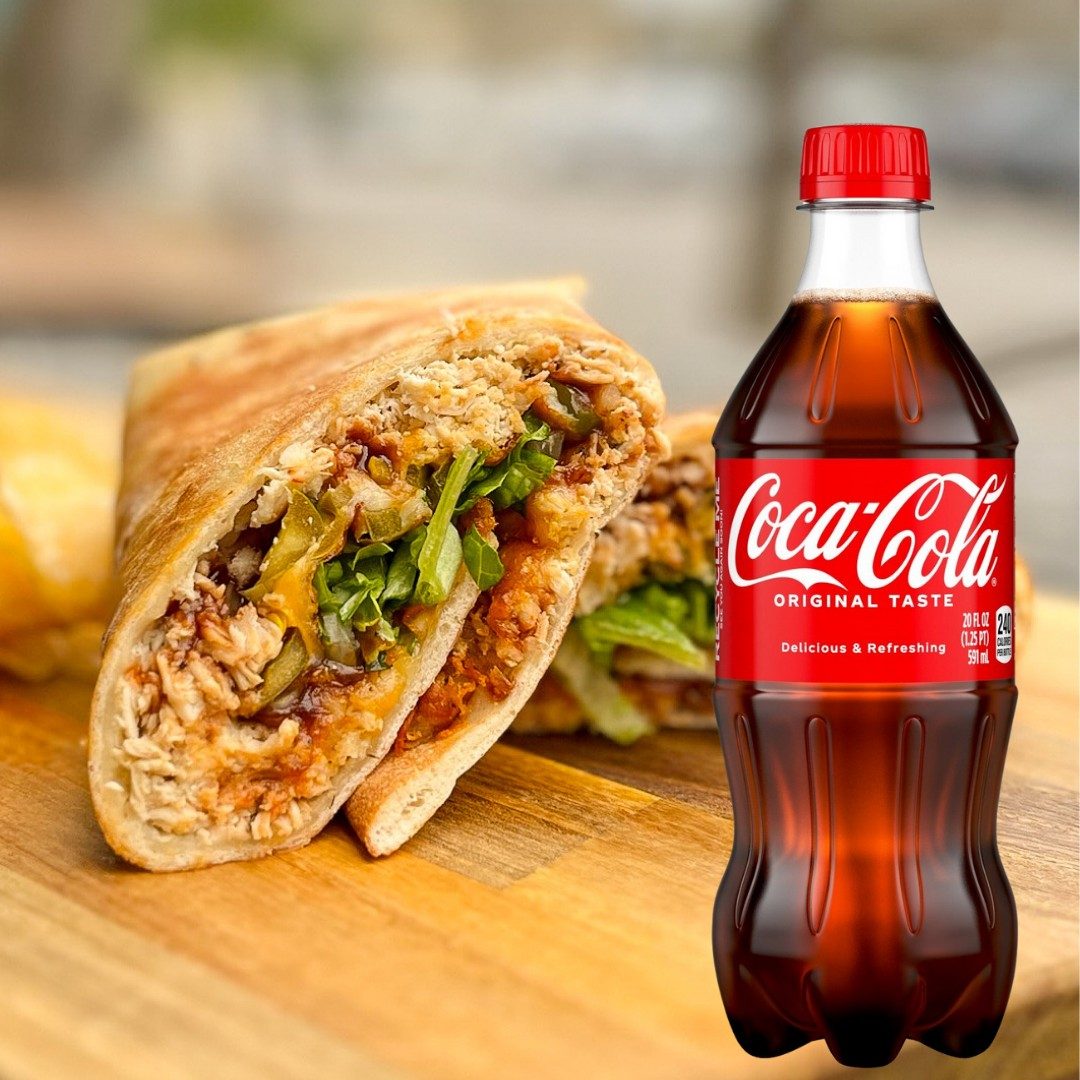 Hot BBQ Chicken Panino Combo.