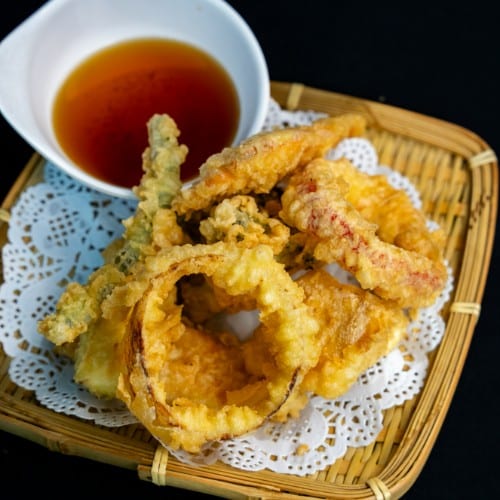 Vegetable Tempura.
