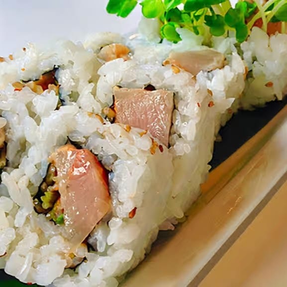 Spicy Yellowtail Roll.