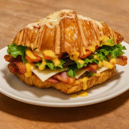 Grilled Chicken Croissandwich.