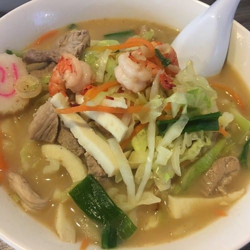 Champon Soup Noodle.