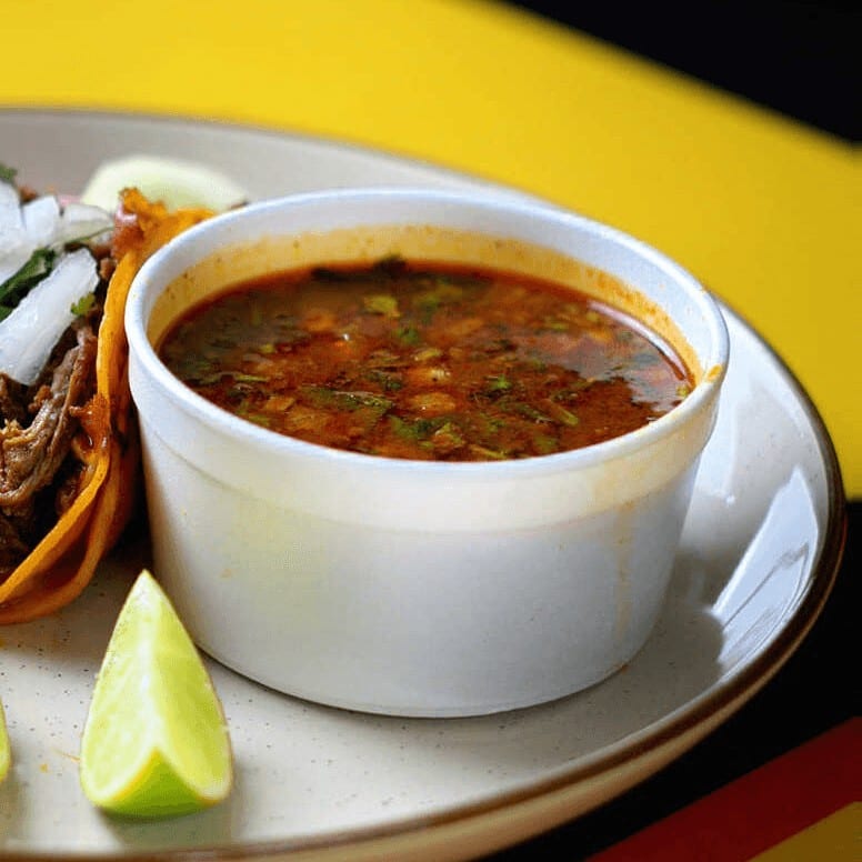 Birria Consome.