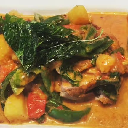 Red Pine Curry Duck Lunch.