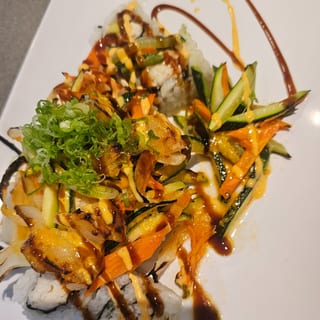 Shrimp Volcano Roll (Baked)