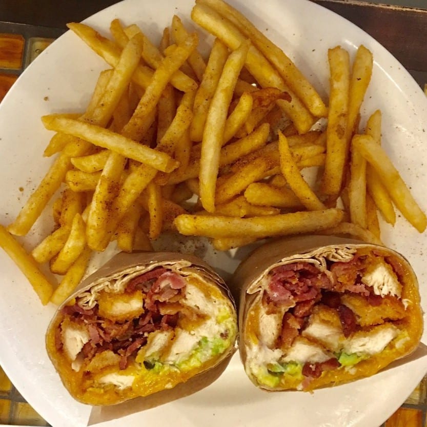 Grand Chicken Wrap.