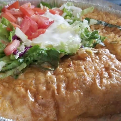Soft or Fried Chimichanga.