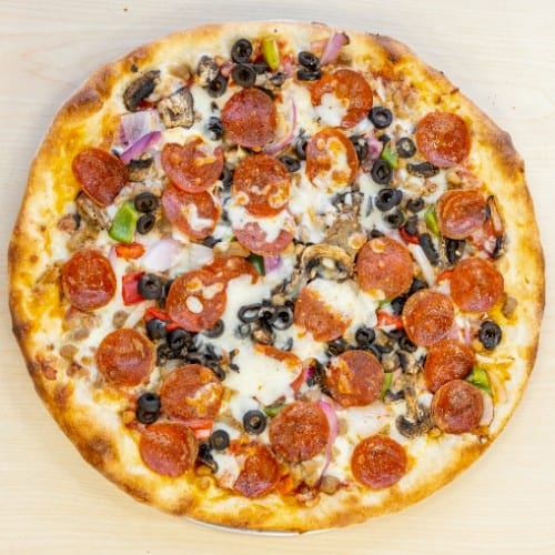 Personal Supreme / Drink / Salad.