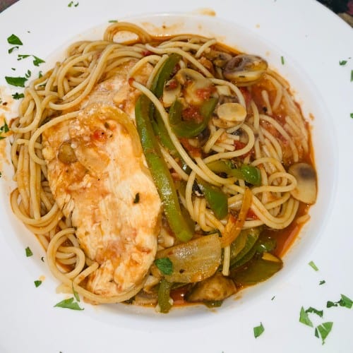 Chicken Cacciatore (Entree).
